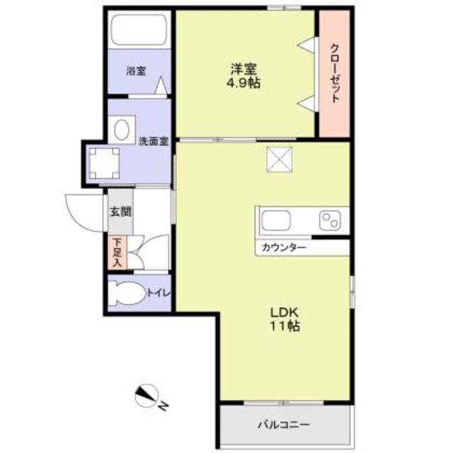 ブリエ高城の間取り