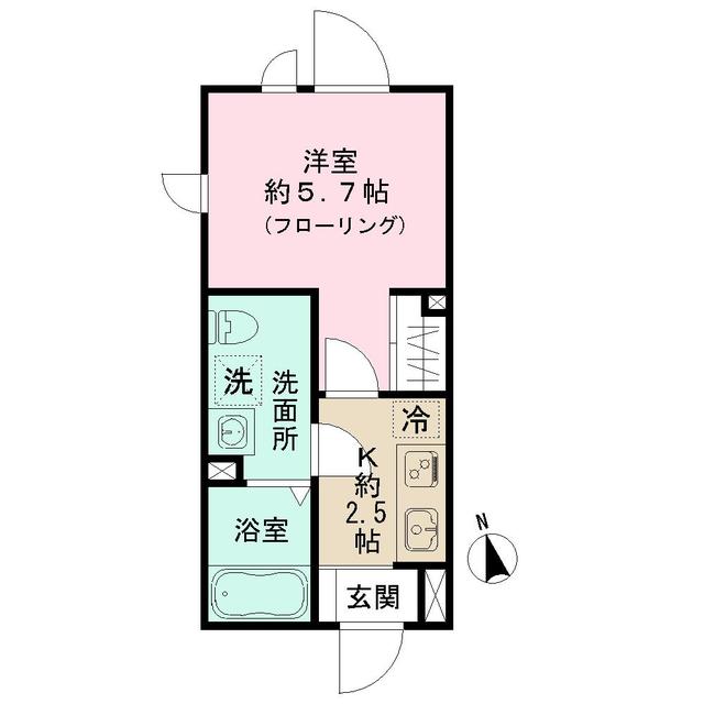 STRIPES 豪徳寺の間取り