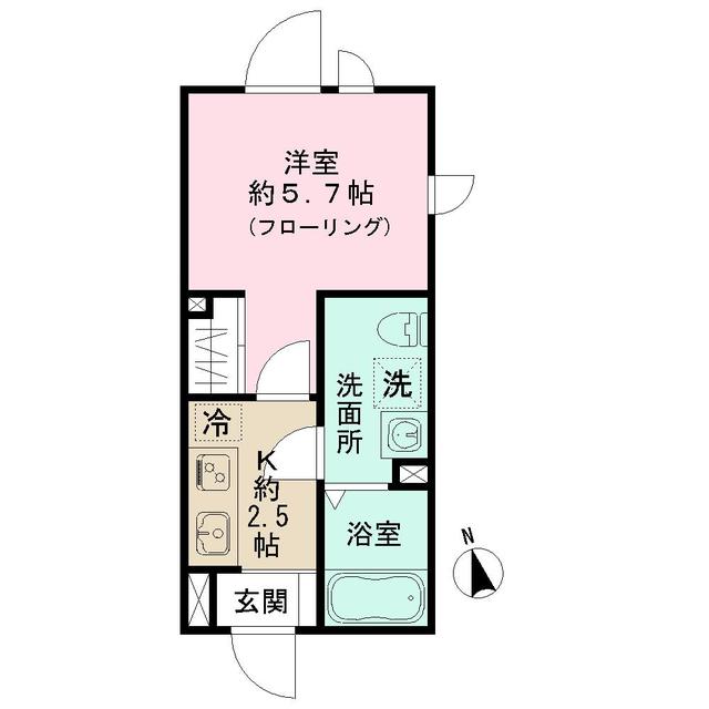 STRIPES 豪徳寺の間取り