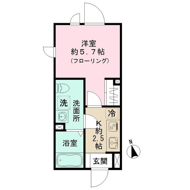 STRIPES 豪徳寺の間取り