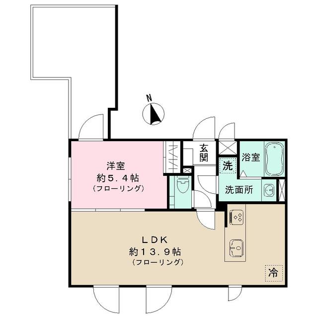 ＳＴＲＩＰＥＳ　豪徳寺の間取り