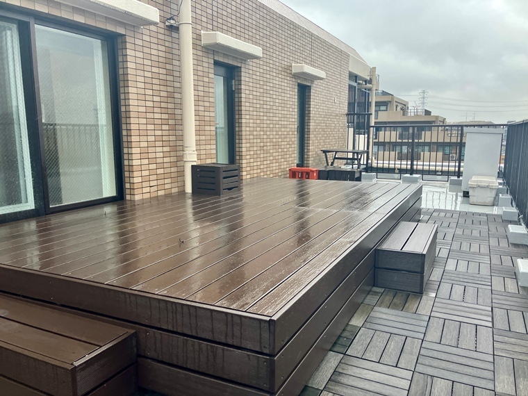 12/15 バルコニー