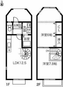 プラッサムコート羽衣E棟の間取り