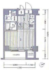 フェニックス新橋弐番館の間取り