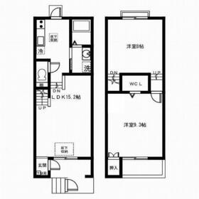 rapport sumiyoshi Ⅲの間取り