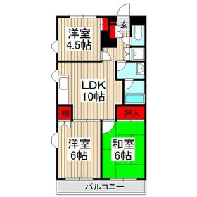 ニチエイマンション柳崎の間取り