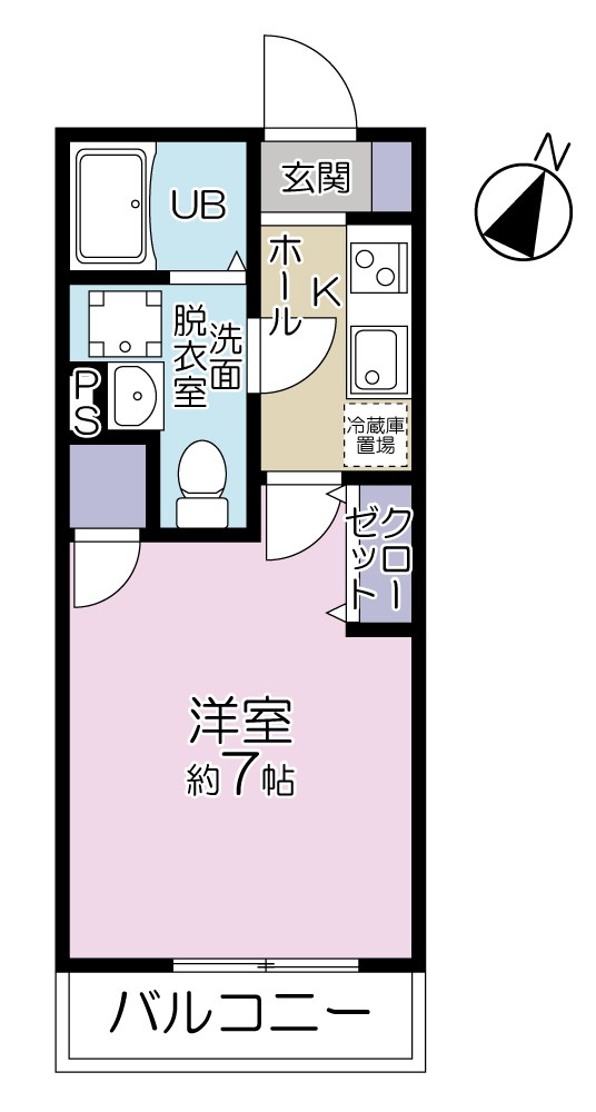 エスパーダ桜台の間取り