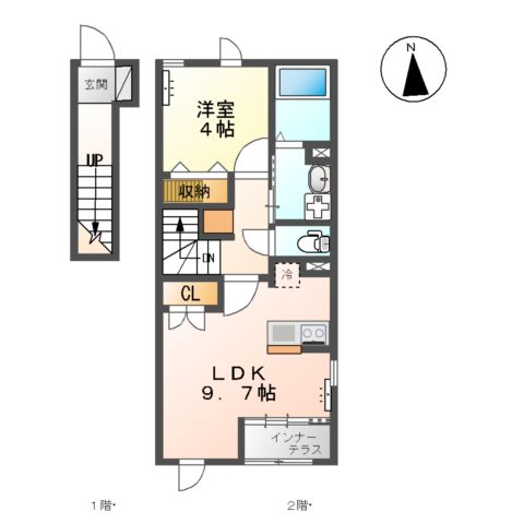 アビタシオンの間取り