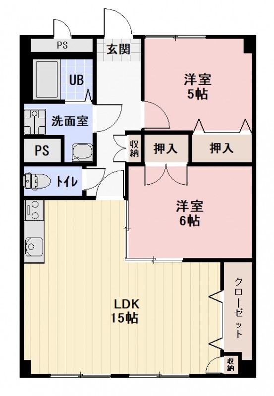 グリーンシティ岩倉の間取り