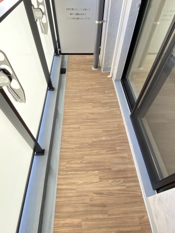 10/22 バルコニー