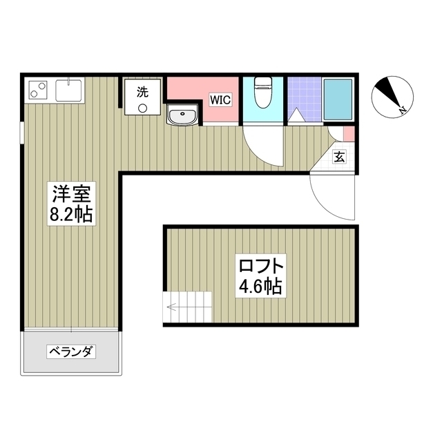 セレンディピティ田端の間取り