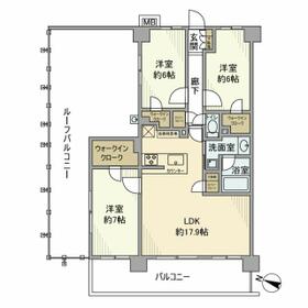 サンクレイドル桜街道レジデンスの間取り