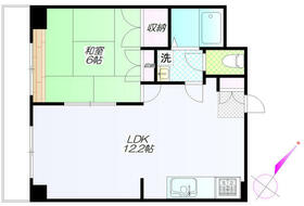 第二丸仙ハイツの間取り
