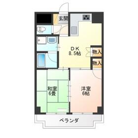 東口ハイツの間取り