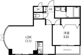 グランシャレー中野新橋の間取り