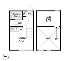 シエロガーデン三ツ沢の間取り