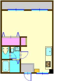 コーポ磯の間取り