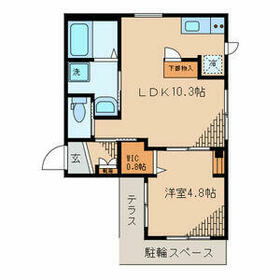 Maison de Verbena(メゾンドバーベナ)の間取り