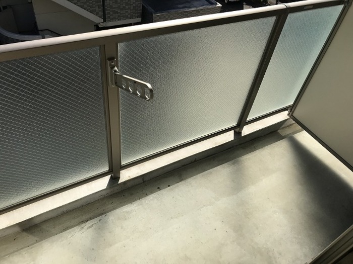 11/26 バルコニー