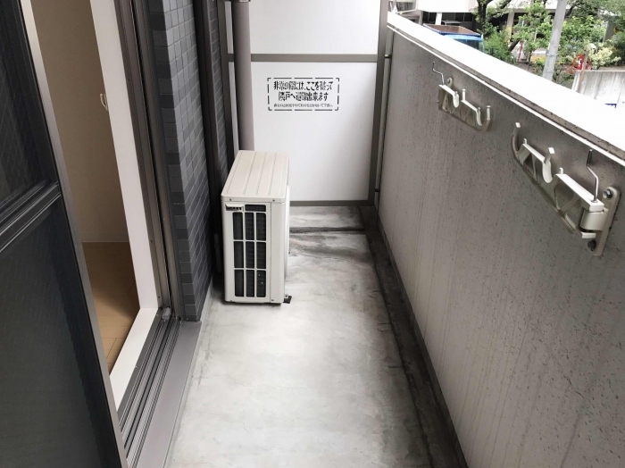 9/25 バルコニー