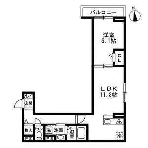 (仮)セレスティア豊玉南の間取り
