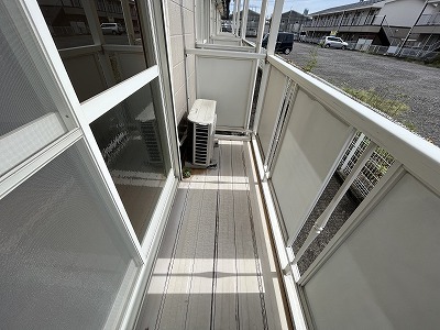 12/23 バルコニー