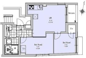 ＥＸＡＭ祐天寺の間取り