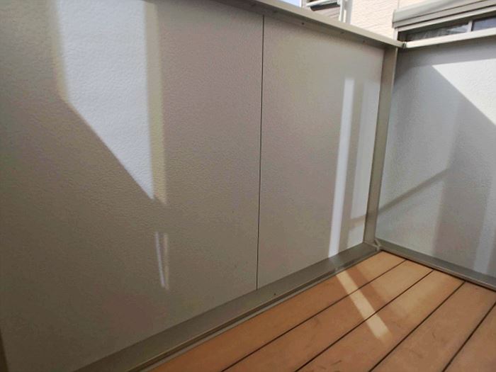 12/25 バルコニー