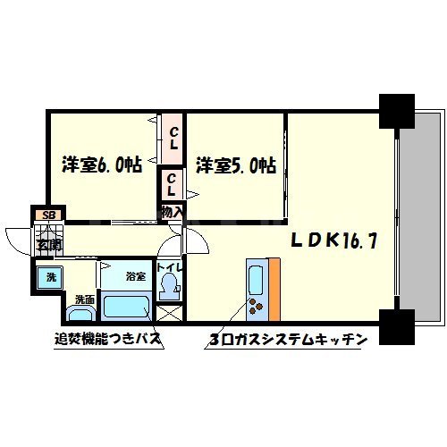ソルグランデの間取り