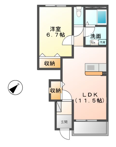 カンタービレの間取り