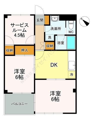 スカイホーム本郷の間取り