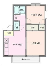 ハイツタキの間取り