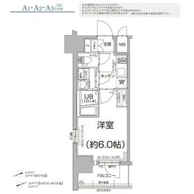 エスリード大阪シティノースの間取り