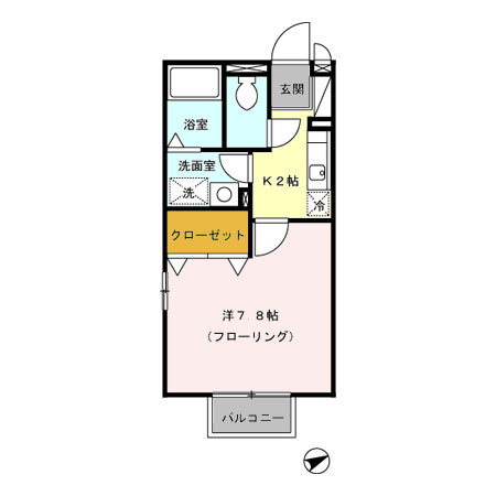 プロシード西船の間取り