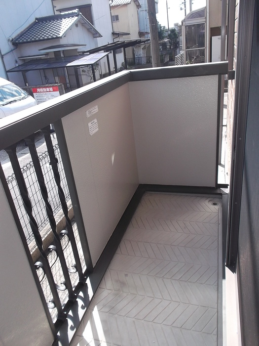 12/27 バルコニー