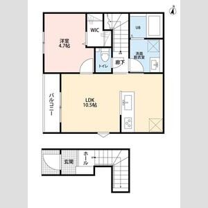 リーブルファイン吉川保の間取り