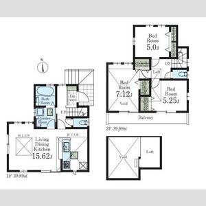 マイホームネクスト小金井前原町の間取り