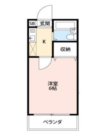 アルファネクスト津田沼第5の間取り