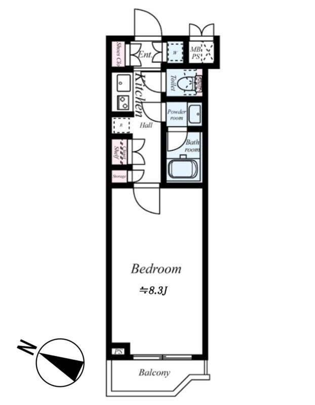 ルーブル祐天寺の間取り