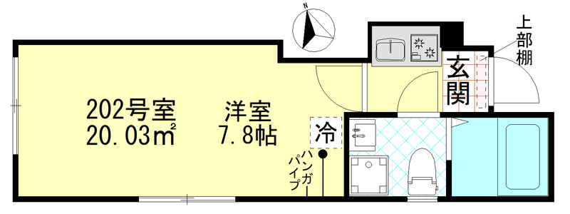 フェリス赤羽の間取り