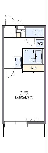 レオパレスカンパネラの間取り