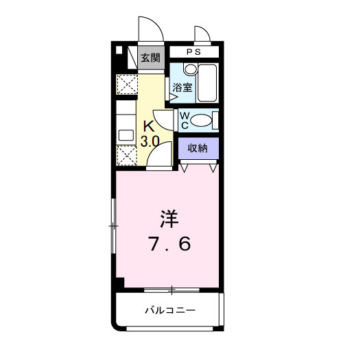 レインボーヒルズS’Ⅱの間取り