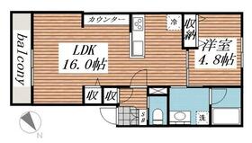ルクス津田沼の間取り
