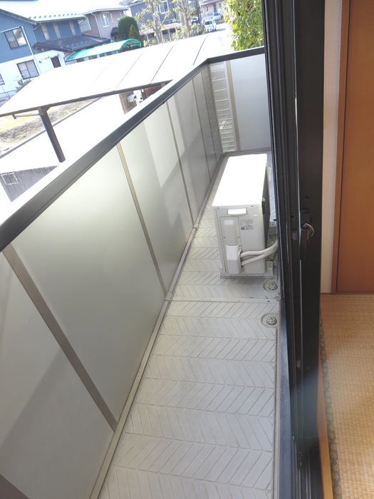 12/18 バルコニー