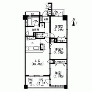 エクレール東高円寺の間取り