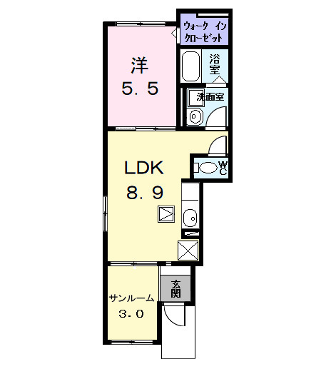 メゾンHIKARIの間取り