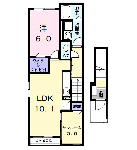 メゾンHIKARIの間取り
