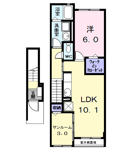 メゾンHIKARIの間取り