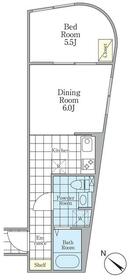 ミリアージュ下北沢の間取り