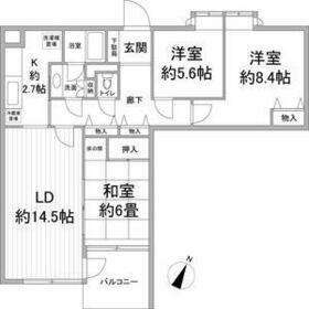 エスパス由比ガ浜の間取り